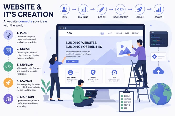 Building a Website That Converts in 2026 — Web Design article by JTH Graphix Production