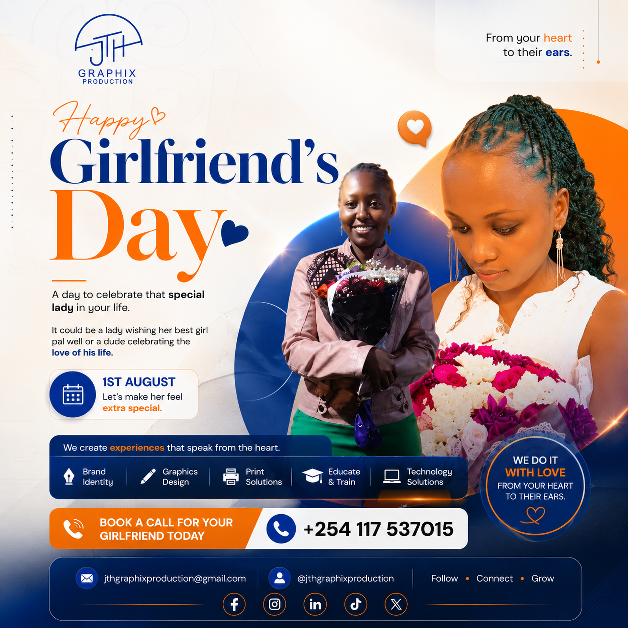 Celebration Event Flyer — Graphic Design by JTH Graphix Production