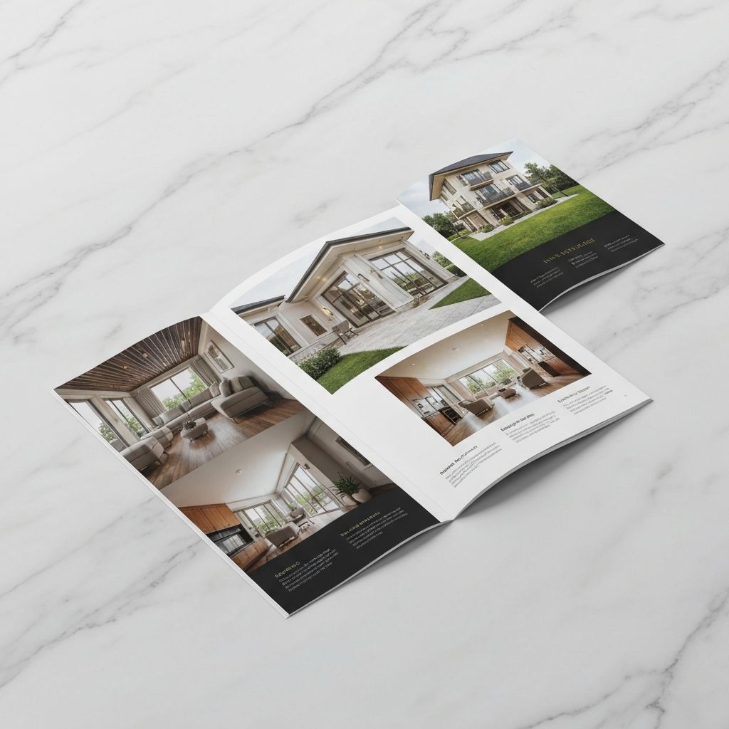 Luxury Real Estate Brochure — Print by JTH Graphix Production