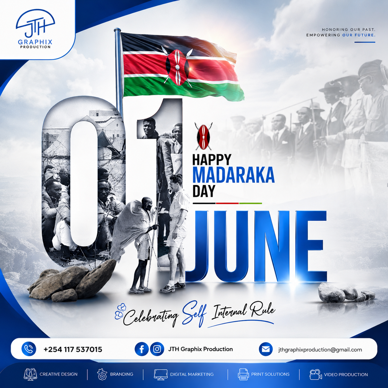 Madaraka Festival Poster — Graphic Design by JTH Graphix Production