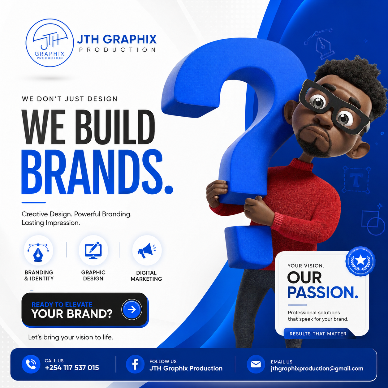 We Build Brands Identity Promo — Brand Identity by JTH Graphix Production