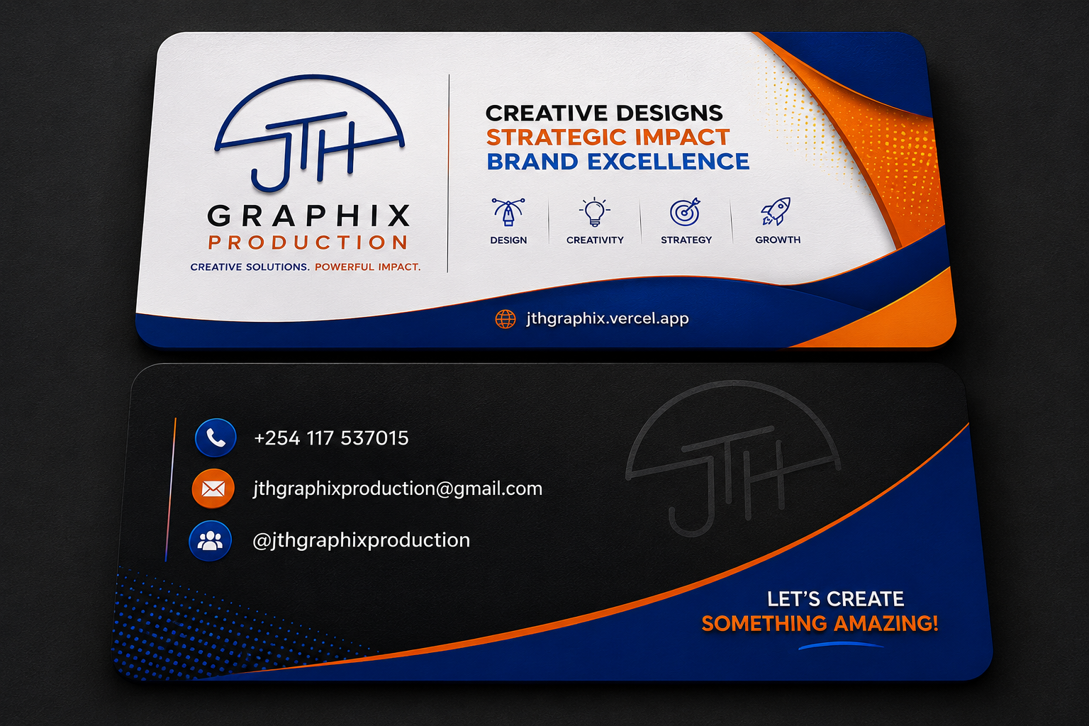 Business Card Design — project 2