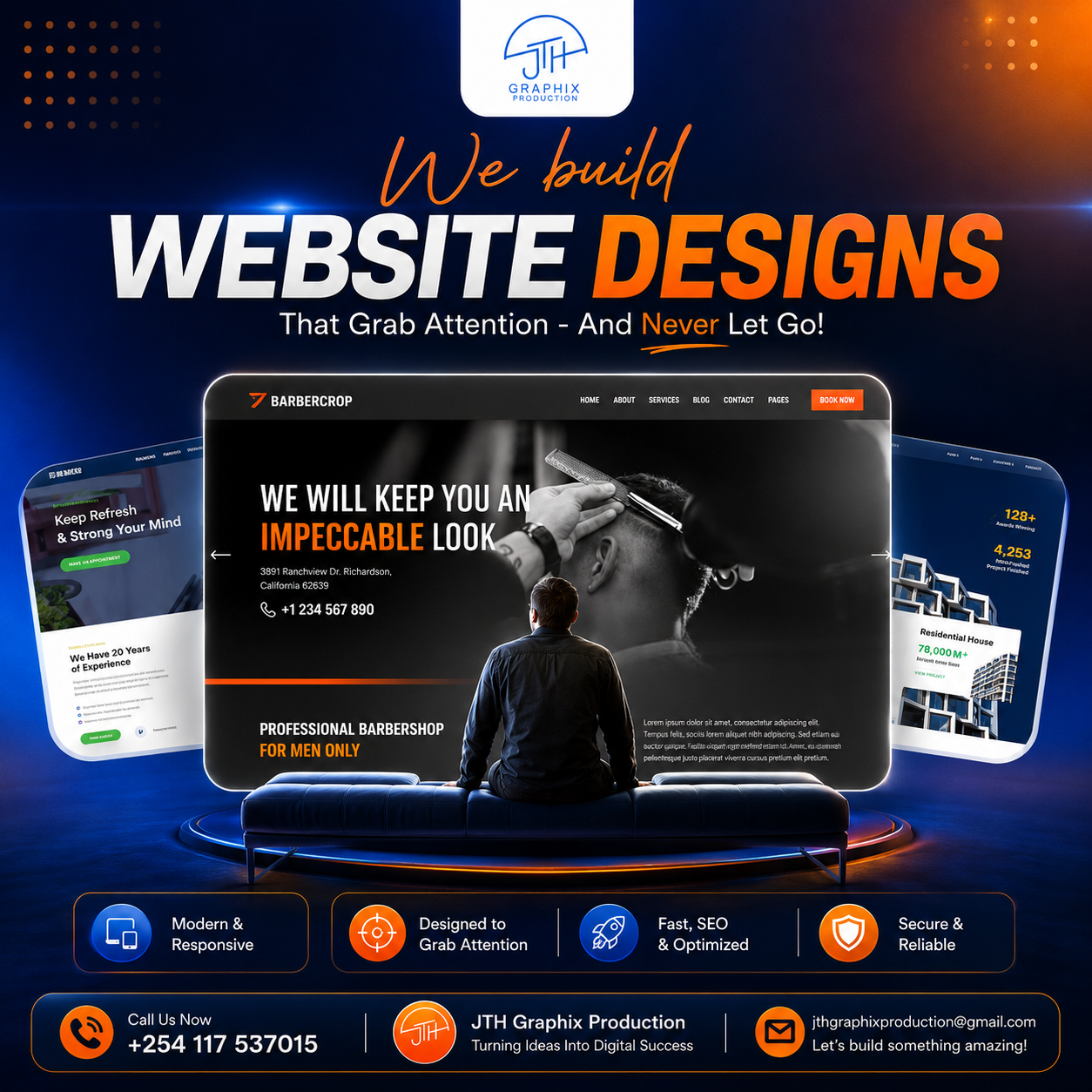 Business Profile Design — project 3
